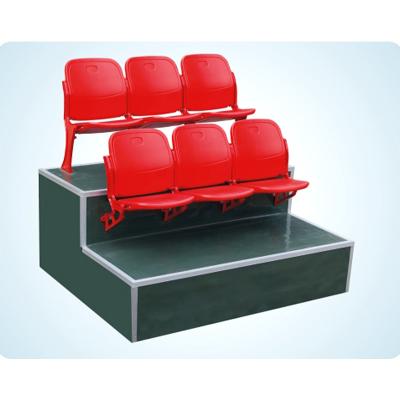 Chine Plastic Retractable Bleacher Seating JY-4351 Contemporary opitional color PE material à vendre