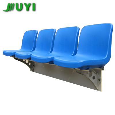 China JUYI hot sale football stadium plastic bleacher seats for sale BLM-2711 en venta