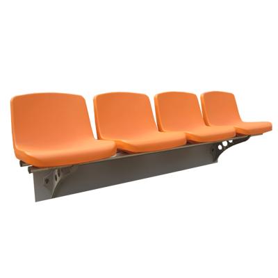 China HDPE material Plastic Stadium Seats armchair BLM-1308 Floor mounted for sale