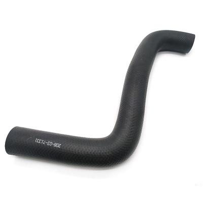 China Building Material Stores PC400-7 PC450-7 Radiator Hose Lower Water Hose 208-03-71331 for sale