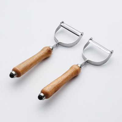 China High Quality Kitchenware Fruit Peeler Stainless Steel Kitchen Viable Vegetable Peeler Accessories Zester for sale