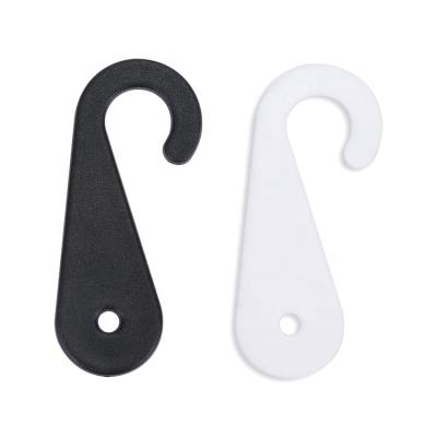 China Free Sample Modern Plastic J Hook Hanger For Socks Underwear Garment Clothes Snack Accessory Display for sale