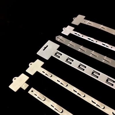 China 22 Years Retail Industry Experience Data 5 - 12 Years Retail Hooks Strip Hooks Display Injection Clip Plastic Strip For Supermarket for sale