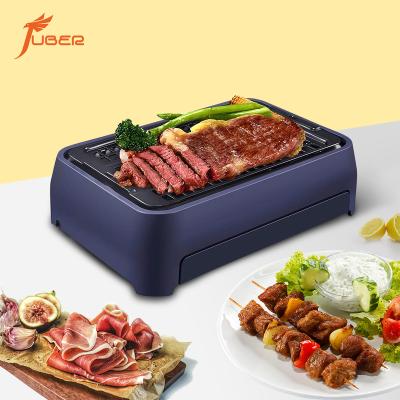 China Hot Sales Easily Cleaned Universal Grill Removable And Easy To Clean Tray Electric Baking Electric Grill for sale