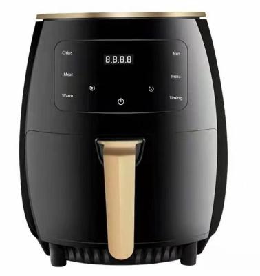 China Well Chosen Smart Simple Appearance Design Mini Oil High Quality Touch Home Supply Home Hotel Factory Supply 4-6L Air Fryer for sale