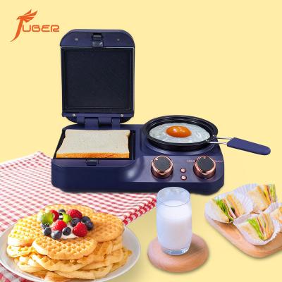 China Wholesale High Quality Outdoor Pan Breakfast Maker Waffle Maker 5 in 1 Sandwich Maker for Home for sale