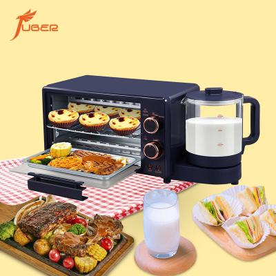 China Outdoor Multifunctional Household Breakfast Machine Oven 800ML Breakfast Health Pot Maker 4 in 1 Breakfast Maker for sale