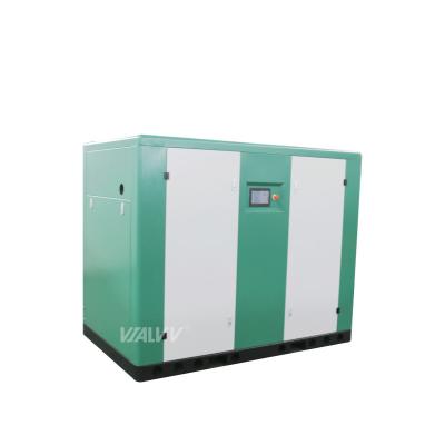 China AC LCD Silent Water Lubricated Screw Air Compressor Filter 110kw 132kw 160kw185kw Oil Free For Fiber Laser Cut Machine for sale