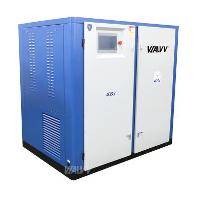 China 37KW Large LCD Display Compact Air Compressor Low Noise Rotary Digital Silentitting Quiet Compressor With Free Oil for sale