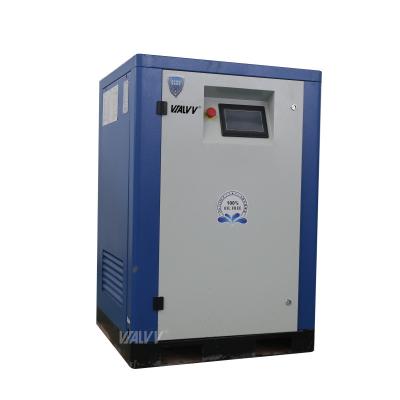 China LCD Display 5.5kw 7.5kw Air Compressor 10hp Water Lubricated Air Compressor Oil Free Motor Silent Controller Oil Free High Flow for sale