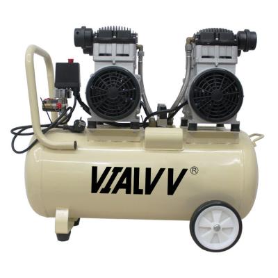 China APCOM EX1500*2-60 3kw 4HP Oil Free Low Noise Oil Free Air Compressor with 60L Air Tank for sale