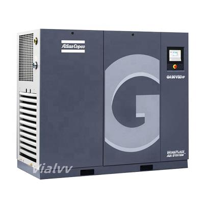 China Oill 75 Atlas GA75 75kw Free Copco GA 75 GA75VSD+ Screw Air Compressor GA75 75kw Copco GA 75 GA75VSD+ 100 Hp Atlas GA75 VSD+ 100hp AirCompressor for sale