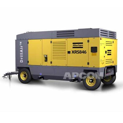 China High Pressure Atlas Copco XRS846Mobile Air Compressor Atlas 17bar 800cfm AtlasCopco XRS 846 Lubricated Diesel Cfm for sale