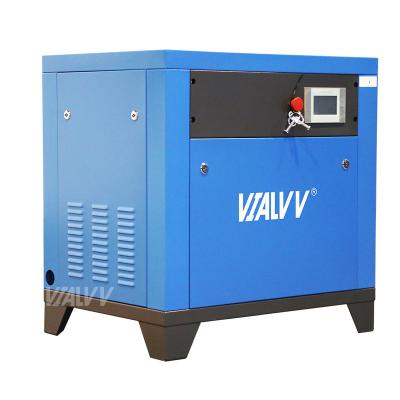 China Oilless Vialvv Low Noise 10hp 7.5kw Fengshi Screw Air Compressor for sale