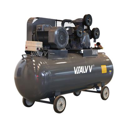 China 4 piston 7.5kw 5.5kw newest bass niose piston air compressor heavy duty portable 8bar 8 bar style professional air compressor for sale