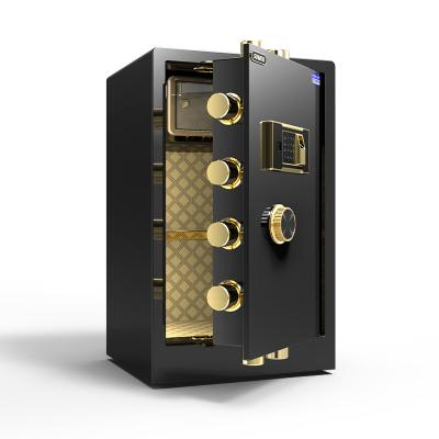 China Durable safety Top Quality And Good Price Home Office Security Box Fingerprint Safes Deposit Box Lockers for sale