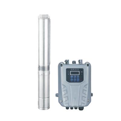 China Water Pumping 1100w 10m3/h Solar Agricultural Submersible Deep Well Pump 1.5inch DC72v for sale