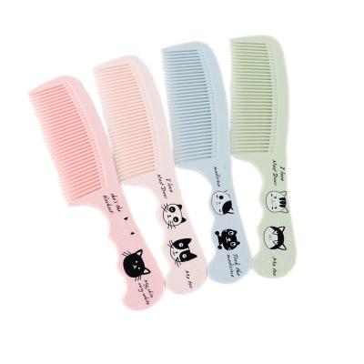 China Waterproof Anti-Static Combs Tangle Straight Hair Brushes Girls Ponytail Comb Salon Hair Care Styling Tools for sale