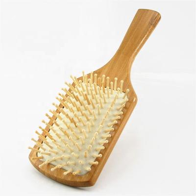 China For Home Use Massage Comb Wooden Bamboo New Hair Brush Hair Care And Beauty SPA Massager Comb Wholesale for sale