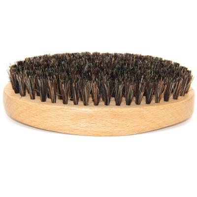 China Boar Bristle+ Beech Wood Beard Comb 1341 Men's Beards Brush Their Facial Hair Beech Handle Boar Hair for sale