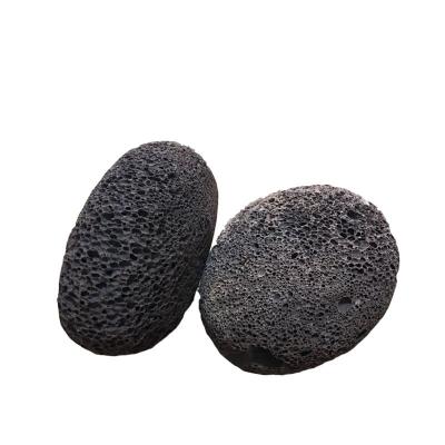 China Foot Cleansing Tools Brown Volcano Stone Feet Old Skin Double Pumice Shower Side Pumice Stone for sale