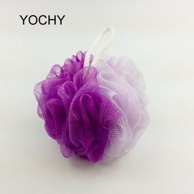 China EXFOLIATE Large Bath Ball Bath Sponge Body Wash Flower Rich Bubbles Body Body Tool Cleanser Mesh Shower for sale