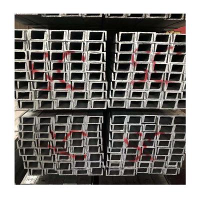 China Professional Foundation Manufacturer 10# Galvanized Steel Galvanized C Profile Channel Channel Steel for sale