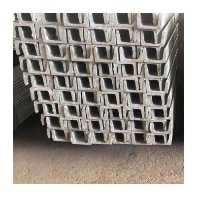 China Skillful building foundation fabrication hot dipped galvanized steel u channel furring purlin 12# for sale