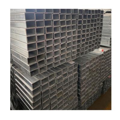 China Chinese Structure Pipe Manufacturer Supply Galvanized Hollow Section Steel Tube For Shelter Structure for sale