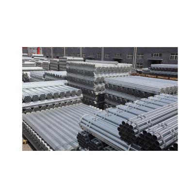 China Structure Pipe ASTM, ASTM A53/DIN Galvanized Round Welded Steel Pipe For Scaffold Pipe Water Pipe for sale