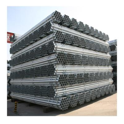 China Structure Pipe Various Styles Galvanized Round Welded Steel Pipe Q195-Q345 S235JR S275JR for sale