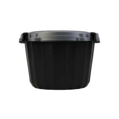 China Plastic Hot Sale Premium Quality Food Grade Microwavable 1500Ml Plastic Leak-Proof Bowl Takeaway Food Container for sale