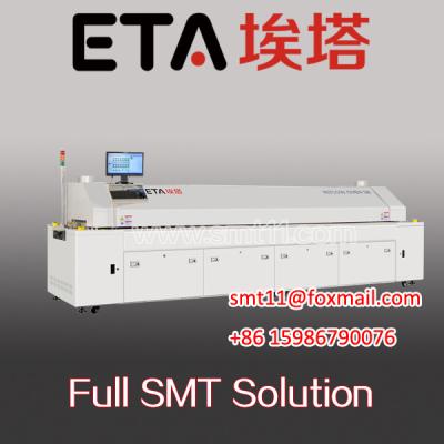 China Full Hot Air Lead-Free SMT Reflow Oven,LED tube light reflow oven for sale