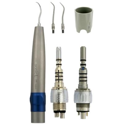 China Comfortable L air scaler dental instruments air scaler handpiece sonicflex sonic with coupling LED light for endodontic irrigation for sale