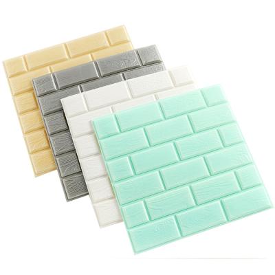 China Classic Brick Wall Decor Self Adhesive Wallpapers Waterproof+ECO-Friendly Wallpapers 3d Decor 3d Wall Stickers For Hotel Decoration ECO for sale