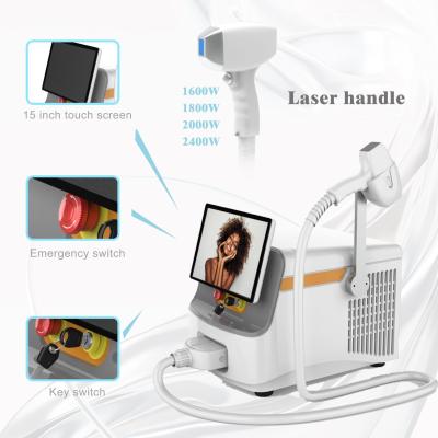 China 1064nm 808 Diode Laser Portable Beauty Machine With Big Screen for sale