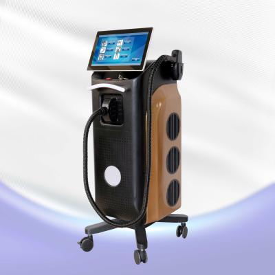 China Super Cooling System Laser Titanium 755/808/1064nm ICE Diode Laser Hair Removal Machine for sale