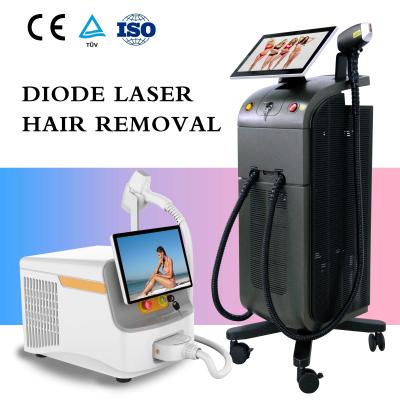 Cina 4cm2 Trio stazionario Laser Machine depilazione diodo 755nm 808nm 1064nm lunghezze d'onda in vendita