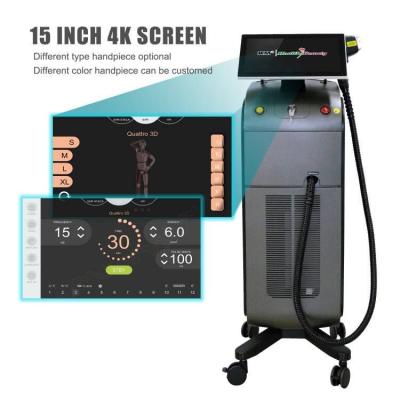 Chine Émetteur de courant de 1600 W 808nm Diode laser XL épilateur pour style stationnaire à vendre