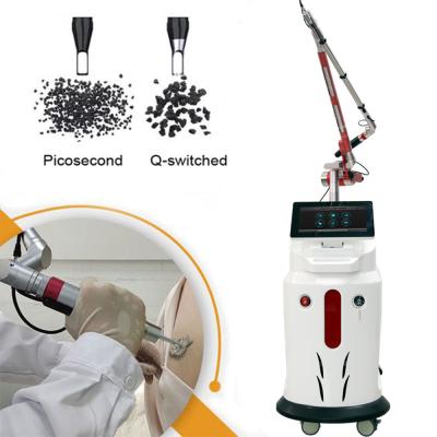 China Vaste stijl Pico tatoeage verwijdering machine 3500W huid whitening laser machine Te koop