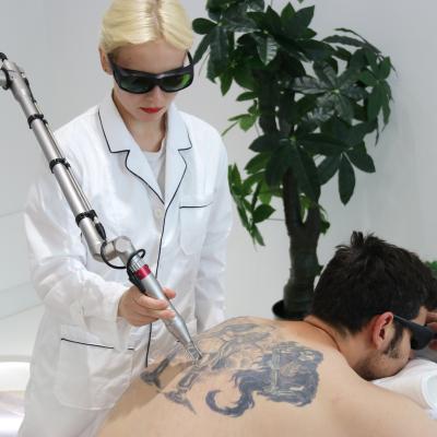 Chine 1064nm Q commuté Nd Yag Laser Picosecond Machine d'élimination des tatouages à vendre