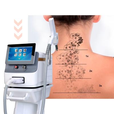 China Commerciële OPT 585nm Picosecond Laser Machine tatoeage verwijdering Beauty Machine Te koop