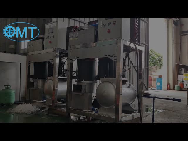 OMT 500KG 220V Voltage Commercial Crystal Tube Ice Machine for Ice Production