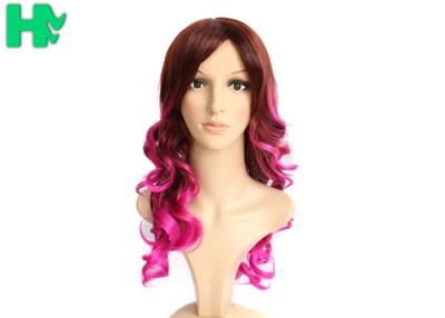 China 20 Inch Long Synthetic Hair Wigs Kinky Curly Heat Resistant For Women for sale