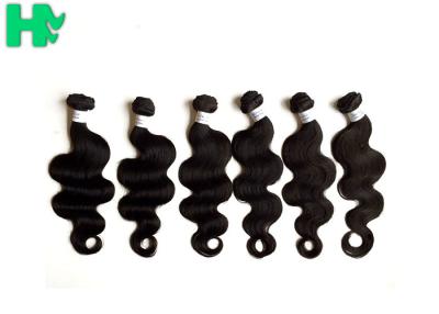 China Double Weft 7A Hair Extensions Body Wave Natural Virgin Peruvian for sale