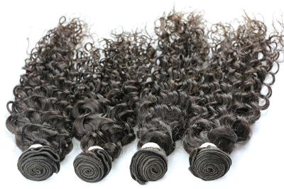 China Natural Black Afro Human Hair Extensions Kinky Curly For Black Women for sale