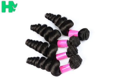 China Brazilian Human Hair Loose Wave Virgin Human Hair Weft / Extension For Black Women for sale