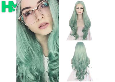 China Mode-multi Farbesynthetische Cosplay-Perücken, lange gelockte Wellen-Haar-Perücken zu verkaufen