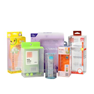 China Recycled Materials Waterproof Clear PVC Boxes Transparent Packaging Small Plastic Free PP / PVC / PET Recycled Materials 8-15 Days After Deposit for sale