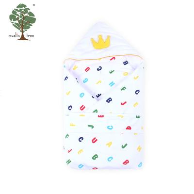 China Anti-pilling White Muslin Tree Cotton Muslin Baby Wrap Blankets For Kids for sale